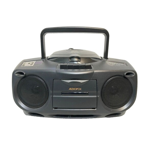 Vintage Audiovox CD 1892 Radio CD Player Cassette Tape Player Mfg 1997 Works - Picture 1 of 12